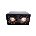 Deko-Light Luminaire de plafond MONA, II GU10 IP20, noir 