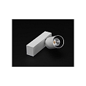  KapegoLED ceiling luminaire Klara I, voltage constant, 220-240V AC / 50-60Hz, 9.2W, warm white, aluminum, matt white