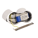 Deko-Light Luminaire de plafond UNI II DOUBLE TILT � 2 flammes, pivotant � la cardan IP20, blanche gradable