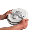 Deko-Light Plafonnier ext�rieur ALTAIS � 33CM CCT Switch, c�bl� en continu IP54, blanche 