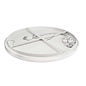 Deko-Light Applique et plafonnier MEROPE 80 IP20, blanche