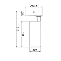ceiling luminaire LUCEA TILT DTW swivelling, Dim-To-Warm IP20, white dimmable