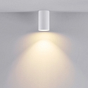 Downlight CAN BATH cylindrique, rigide GU10 IP44, blanche