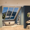 Downlight CAN BATH cylindrique, rigide GU10 IP44, blanche