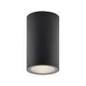 Deko-Light Downlight CAN BATH cylindrique, rigide GU10 IP44, noir