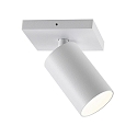Deko-Light ceiling luminaire CAN TILT SQUARE 11CM 1 flame, square, cardanic swivelling GU10 IP20, white