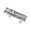 Luminaire de plafond CAN TILT SQUARE 30.5CM � 2 flammes, angulaire, pivotant � la cardan GU10 IP20, blanche