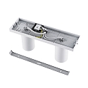 Luminaire de plafond CAN TILT SQUARE 30.5CM � 2 flammes, angulaire, pivotant � la cardan GU10 IP20, blanche