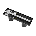 Deko-Light ceiling luminaire CAN TILT SQUARE 30.5CM 2 flames, square, cardanic swivelling GU10 IP20, black