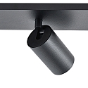 Deko-Light ceiling luminaire CAN TILT SQUARE 48CM 3 flames, square, cardanic swivelling GU10 IP20, black