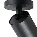 Deko-Light ceiling luminaire CAN TILT ROUND � 8CM 1 flame, round, cardanic swivelling GU10 IP20, black