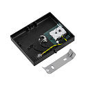 Deko-Light ceiling luminaire CAN TILT SQUARE BASE 11CM MIX'N MATCH 1/3 1 flame, square, without shade, cardanic swivelling GU10 IP20, black
