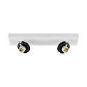 Luminaire de plafond CAN TILT SQUARE BASE 30.5CM MIX'N MATCH 1/3 � 2 flammes, angulaire, sans abat-jour