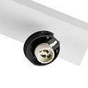 Deko-Light ceiling luminaire CAN TILT SQUARE BASE 30.5CM MIX'N MATCH 1/3 2 flames, square, without shade, cardanic swivelling GU10 IP20