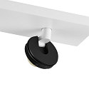 Deko-Light ceiling luminaire CAN TILT SQUARE BASE 30.5CM MIX'N MATCH 1/3 2 flames, square, without shade, cardanic swivelling GU10 IP20
