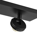 Deko-Light Luminaire de plafond CAN TILT SQUARE BASE 30.5CM MIX'N MATCH 1/3 � 2 flammes, angulaire, sans abat-jour