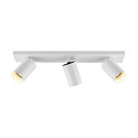 Deko-Light ceiling luminaire CAN TILT SQUARE BASE 48CM MIX'N MATCH 1/3 3 flames, square, without shade, cardanic swivelling GU10 IP20
