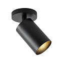 Deko-Light Luminaire de plafond CAN TILT ROUND BASE � 8CM MIX�N MATCH � 1 flamme, rond, sans abat-jour
