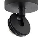 Deko-Light Luminaire de plafond CAN TILT ROUND BASE � 8CM MIX�N MATCH � 1 flamme, rond, sans abat-jour