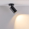Deko-Light Luminaire de plafond CAN TILT ROUND BASE � 8CM MIX�N MATCH � 1 flamme, rond, sans abat-jour