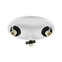 Luminaire de plafond CAN TILT ROUND BASE � 25CM MIX�N MATCH 3 flammes, rond, sans abat-jour, pivotant � la cardan GU10 IP20