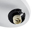 Deko-Light Luminaire de plafond CAN TILT ROUND BASE � 25CM MIX�N MATCH 3 flammes, rond, sans abat-jour, pivotant � la cardan GU10 IP20