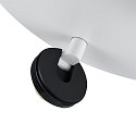 Deko-Light Luminaire de plafond CAN TILT ROUND BASE � 25CM MIX�N MATCH 3 flammes, rond, sans abat-jour, pivotant � la cardan GU10 IP20