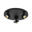 Luminaire de plafond CAN TILT ROUND BASE � 25CM MIX�N MATCH 3 flammes, rond, sans abat-jour, pivotant � la cardan GU10 IP20