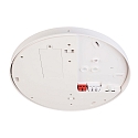 Luminaire mural d�ext�rieur SUBRA DALI IP54 laiteux, blanche gradable