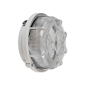 Deko-Light Applique et plafonnier SYRMA rond E27 IP44 gris, d�gager, transparent gradable