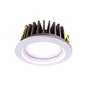  Plafonnier encastré COB 210 rond, constante de tension IP20, blanche