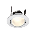 Plafonnier encastr� COB 95 CCT CCT Switch IP20, satin�, blanche gradable
