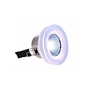  Plafonnier encastr� COB 68 ACRYLIC RGB IP20, d�gager, argent, transparent gradable