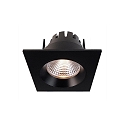 Plafonnier encastré ORIONIS angulaire, courant constant, noir mat gradable