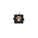  Plafonnier encastr� ORIONIS angulaire, courant constant, noir mat gradable