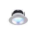 Plafonnier encastr� COB94 constante de tension, argent bross� gradable