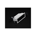  Plafonnier encastr� CETI 5 courant constant, blanc mat gradable