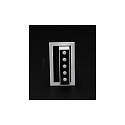  KapegoLED recessed ceiling luminaire CETI 5 Adjust, current constant, 14-15V DC, 700 mA, 10W, matt white, warm white