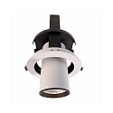  Downlight LUNA 30 IP20, d�gager, transparent, blanc mat gradable