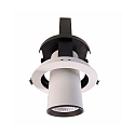  Downlight LUNA 30 IP20, d�gager, transparent, blanc mat gradable