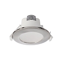 Deko-Light Plafonnier encastré ACRUX 68 CCT Switch, avec anneau décoratif IP20, argent, blanche gradable
