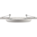 Deko-Light Plafonnier encastré ZAURAK 180 rond, constante de tension IP44, noir, argent, blanche 