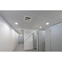 Deko-Light Plafonnier encastré ACRUX 195 CCT Switch, avec anneau décoratif IP20, argent, blanche gradable