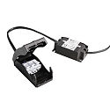 Deko-Light recessed spotlight DIONE IP20 swivelling, wired through IP20, black dimmable