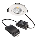 Projecteur encastr� DIONE IP20 DTW 930-918 pivotant, Dim-To-Warm, c�bl� en continu IP20, blanche gradable