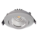 Deko-Light Projecteur encastr� DIONE IP20 DTW 930-918 pivotant, Dim-To-Warm, c�bl� en continu IP20, argent gradable