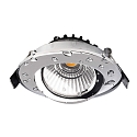 Deko-Light Projecteur encastr� DIONE IP44 DIM 827 pivotant, c�bl� en continu IP44, chrome gradable