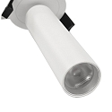 Deko-Light Plafonnier encastr� SLIM cylindrique, r�glable, UGR < 19 IP20, blanche gradable