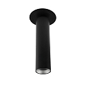 Deko-Light Plafonnier encastr� SLIM cylindrique, r�glable, UGR < 19 IP20, noir profond gradable