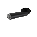 Deko-Light Plafonnier encastr� SLIM cylindrique, r�glable, UGR < 19 IP20, noir profond gradable